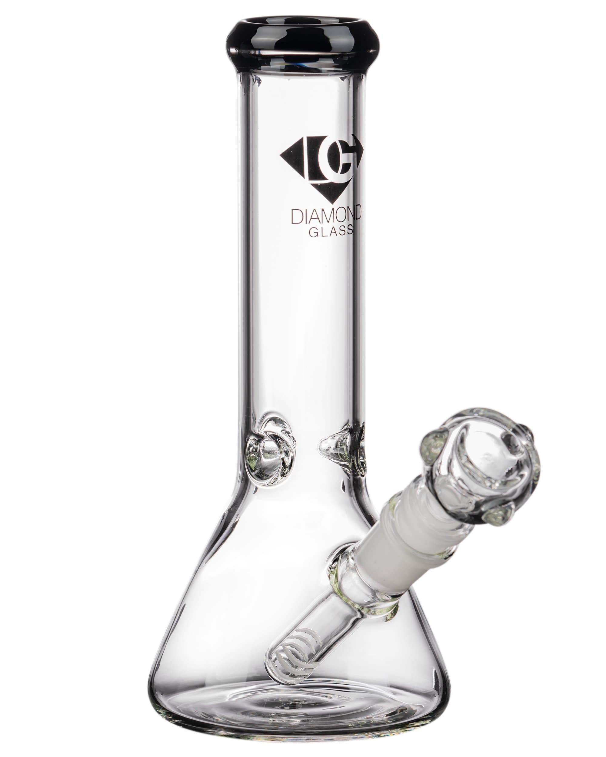 Diamond Glass - Beaker Base Water Pipe Bong with Showerhead Percolator –  Glass City Pipes