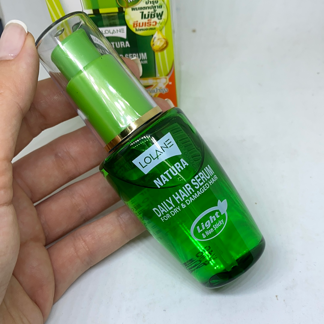 LOLANE Daily Hair Serum Magic in one (Green) 50 ml., Сыворотка для вос –  K&P Tropical Cosmetics