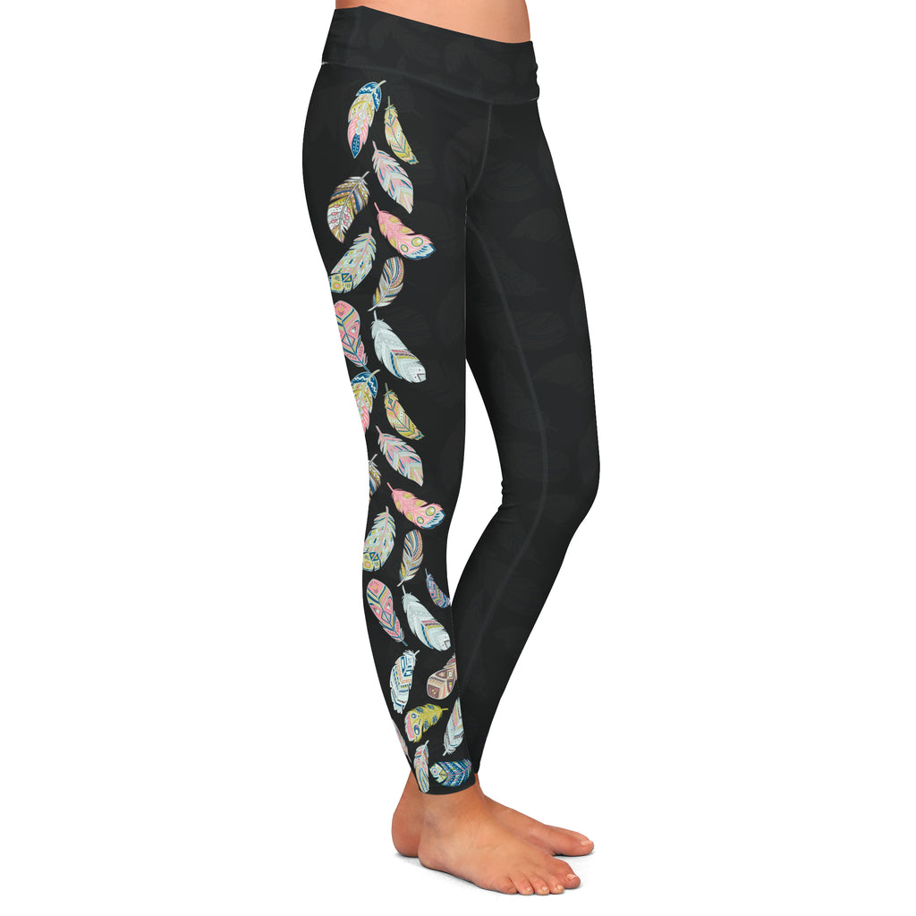 Download FEATHER LEGGINGS - YOGA - EXCLUSIVE! | Asher & Emery