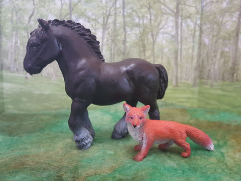 Retired Schleich Fox