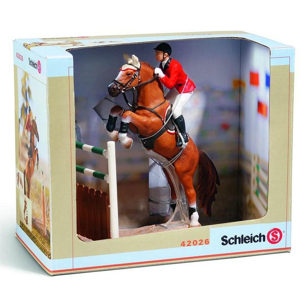 schleich showjumper with horse