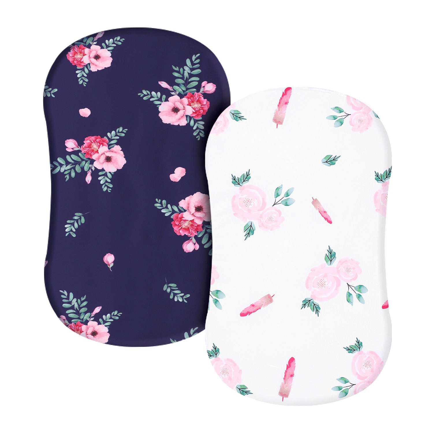 floral bassinet sheets