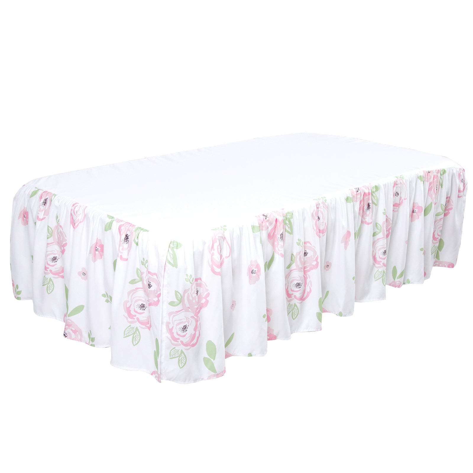 Out Of Stock Microfiber Crib Bed Skirt Dust Ruffle Floral