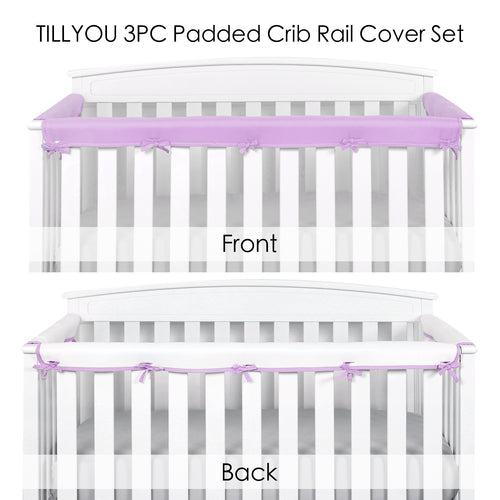 tillyou crib rail cover