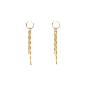 
                  
                    Load image into Gallery viewer, Halsey Earrings Gold
                  
                