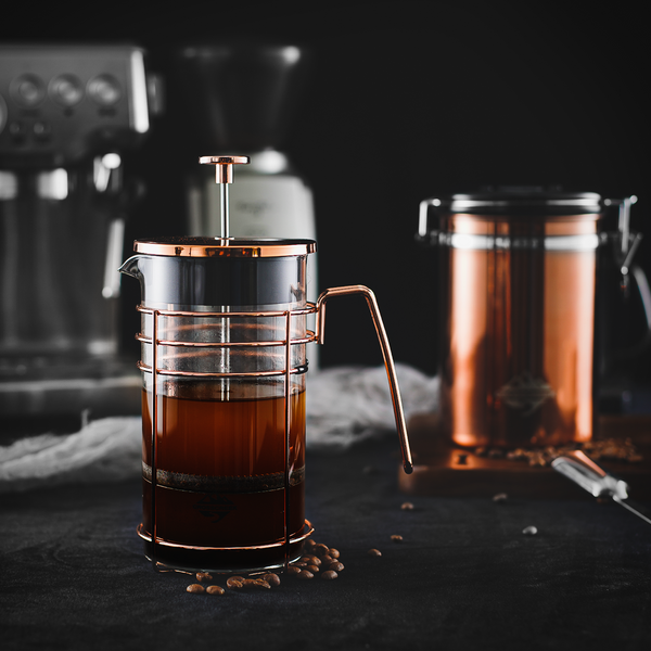 Stainless Steel French Press Coffee Maker - Double Walled 34oz Espresso &  Tea Maker - 100% 18/10 Stainless Steel，Rust-Free, Dishwasher Safe (1000ML)