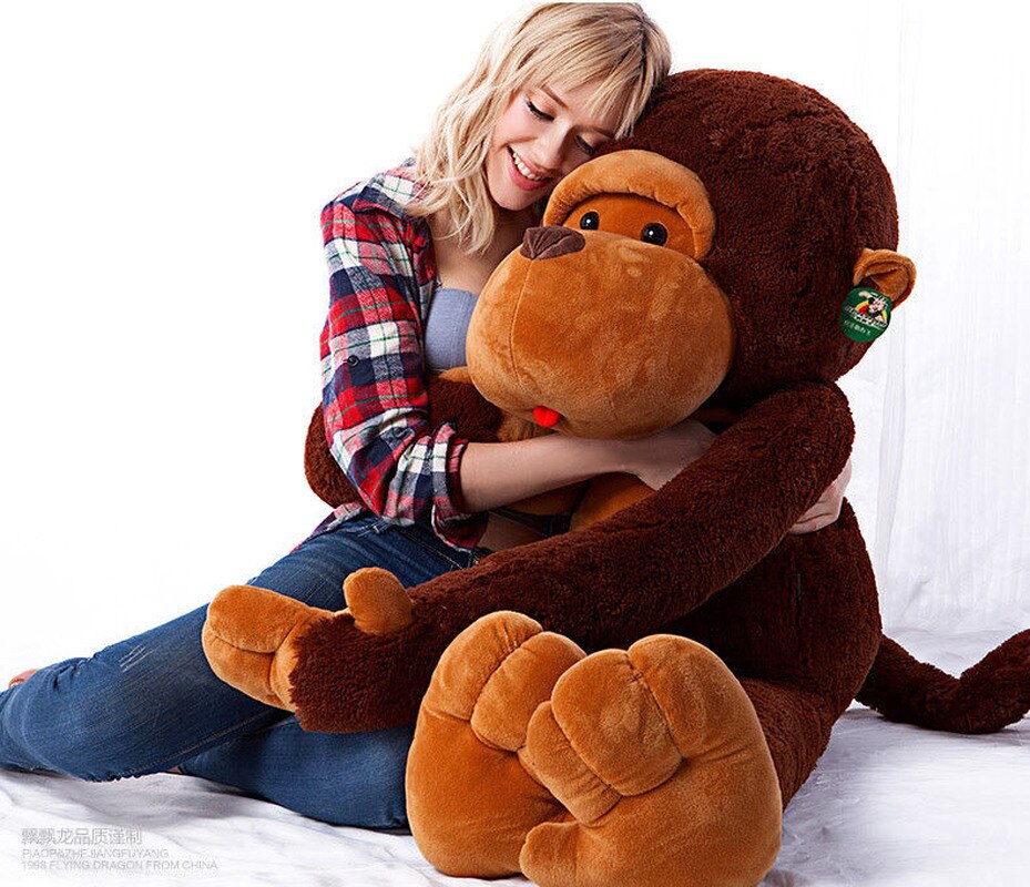 giant monkey soft toy