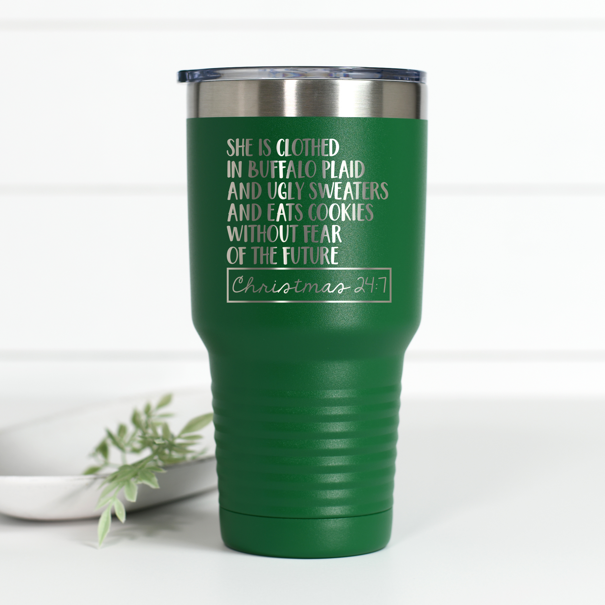 Christmas Engraved YETI Rambler Tumbler Christmas Tumbler Holiday