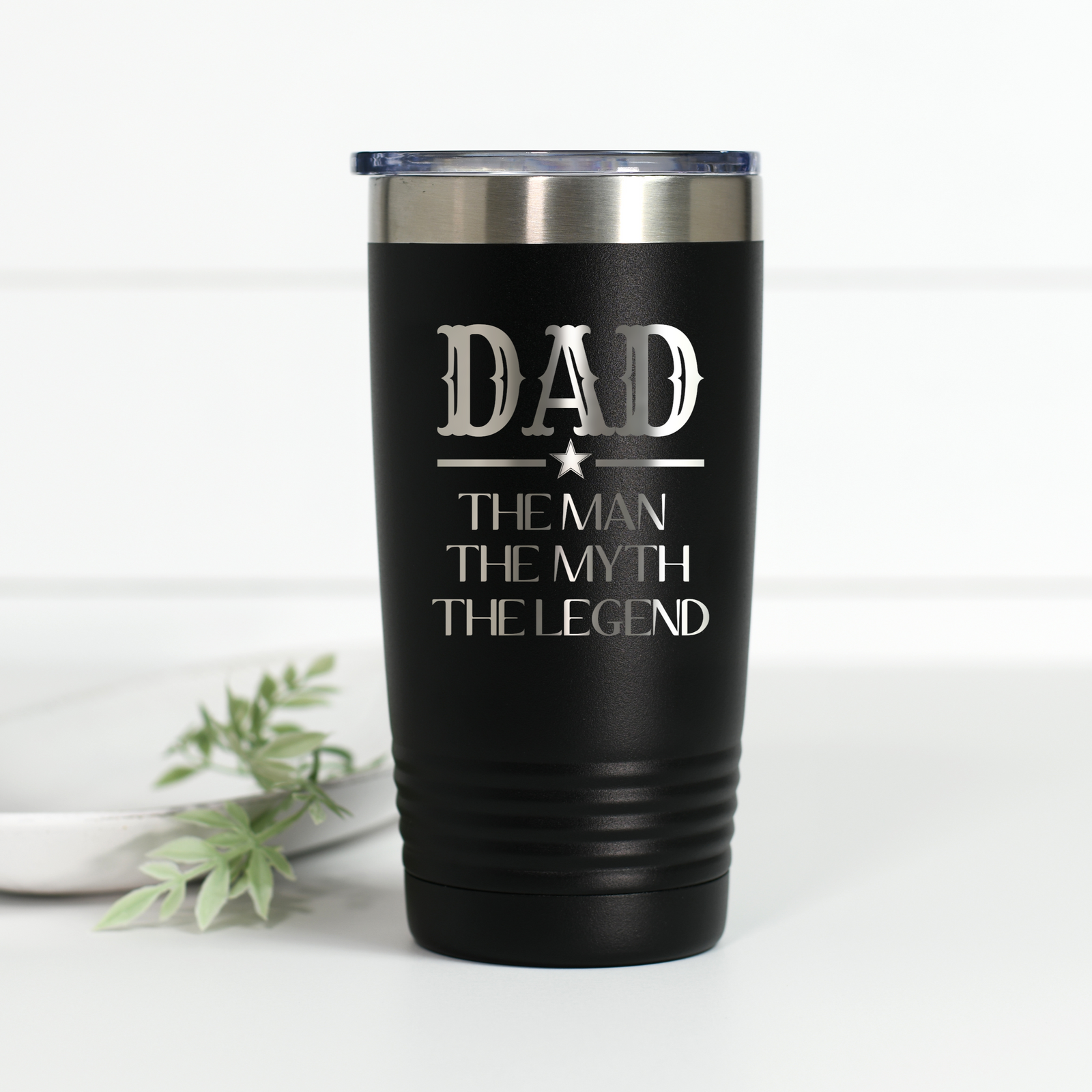 Dad - The Man, The Myth, The Legend Engraved YETI Tumbler