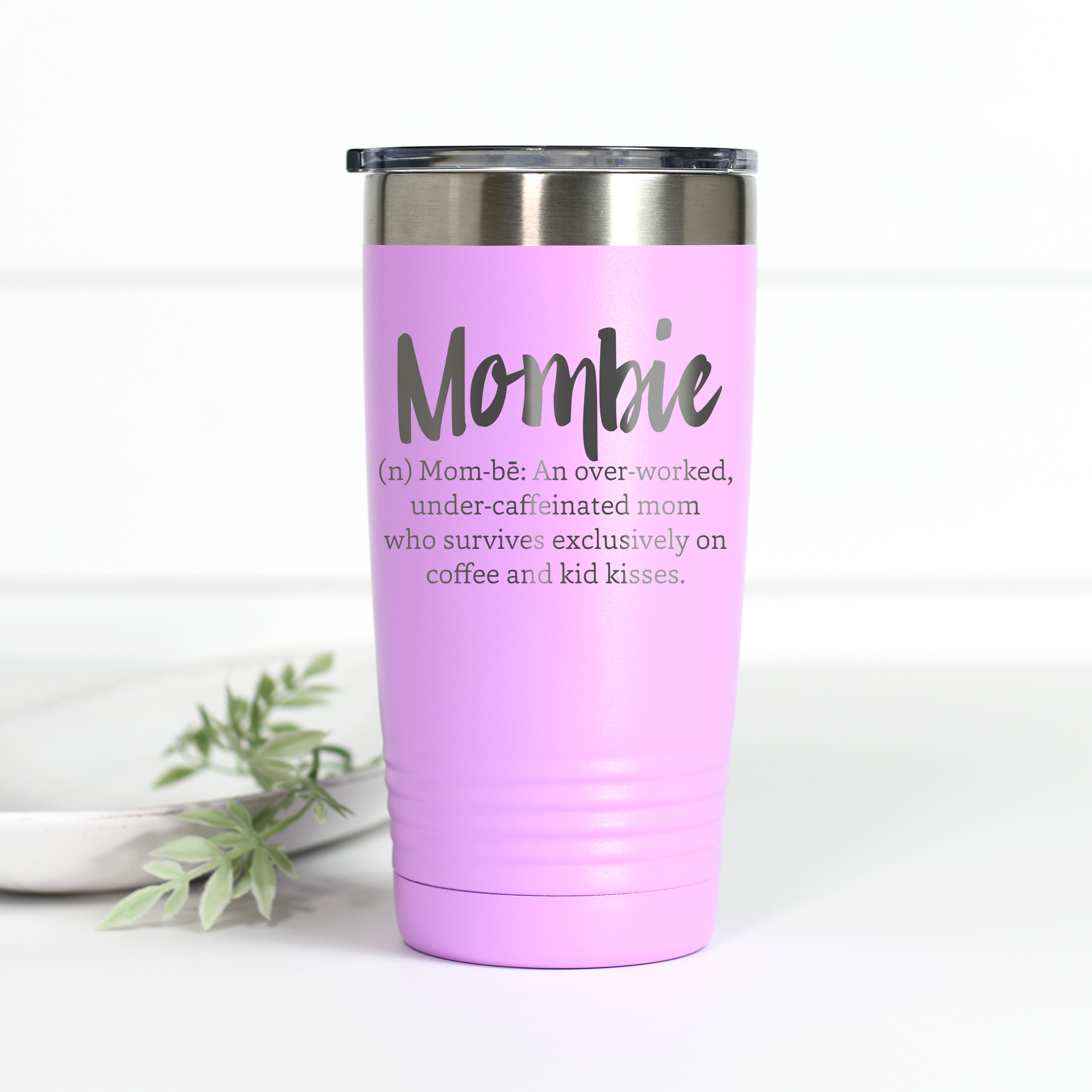 SassyCups Best Mom Ever Tumbler  22 Ounce Engraved Mint Stainless Ste –  BitzyPop