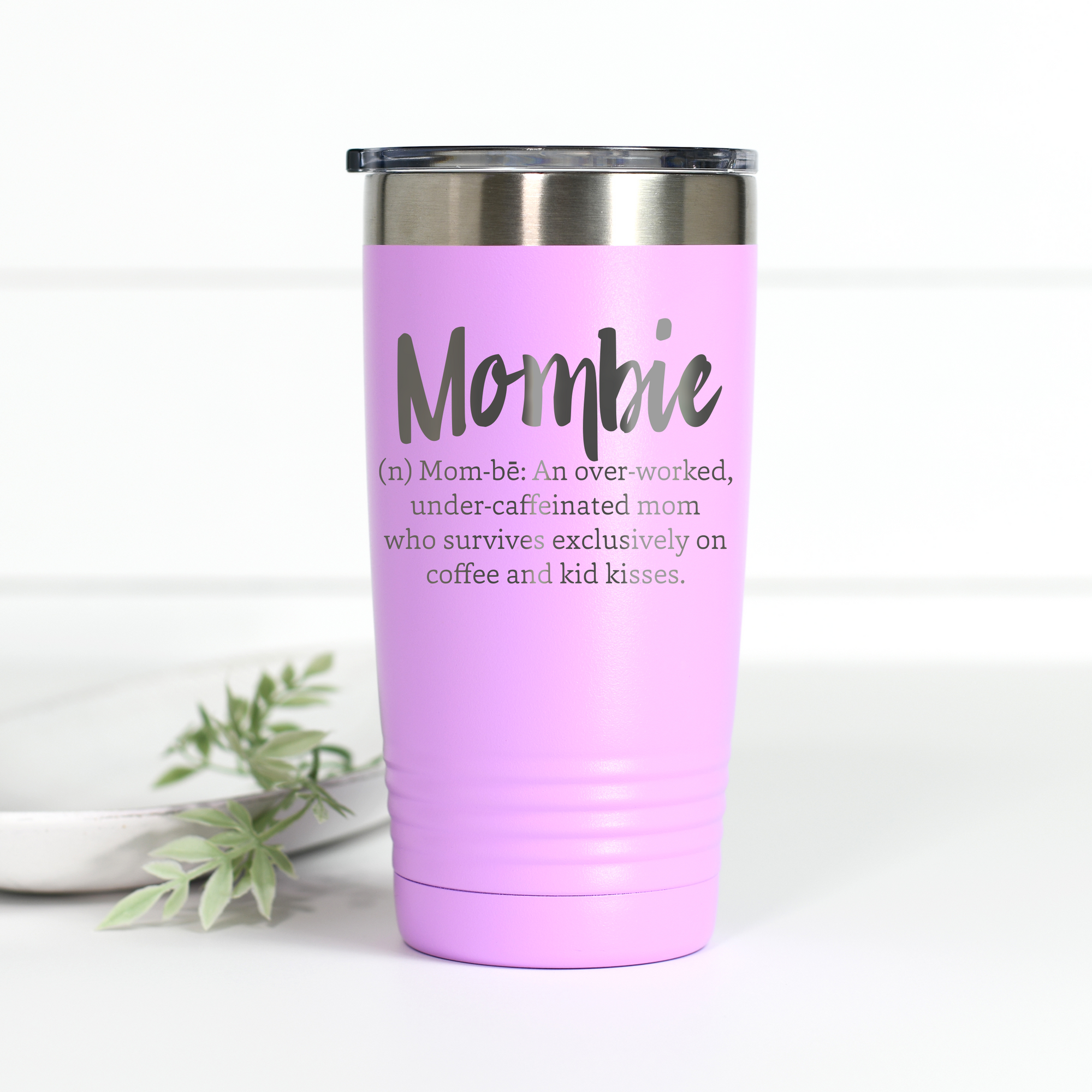 Mommy Juice - 20 oz Leatherette Tumbler