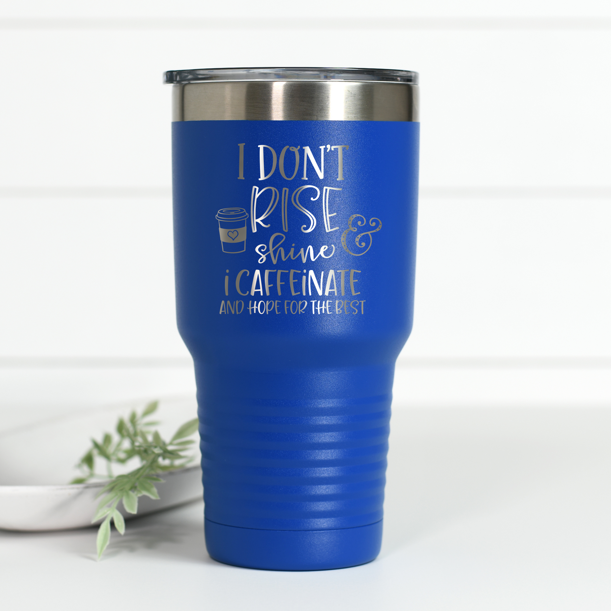 It's A Throat Punch Kind Of Day – Engraved Stainless Steel Tumbler