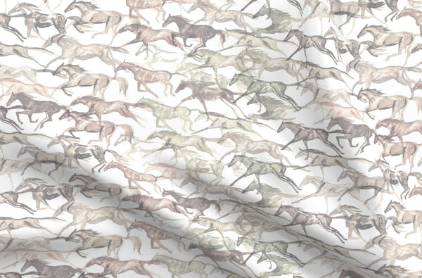 beautiful equestrian fabric