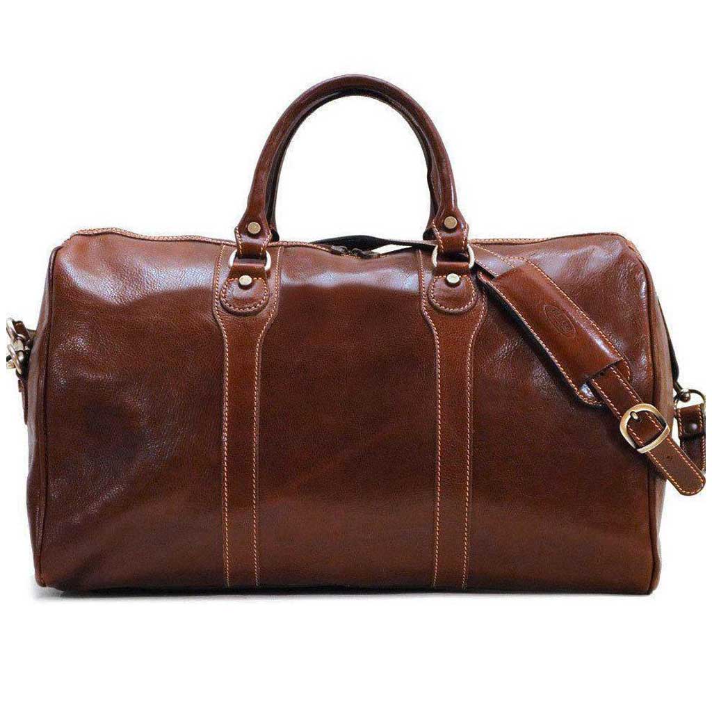 floto leather duffle bag