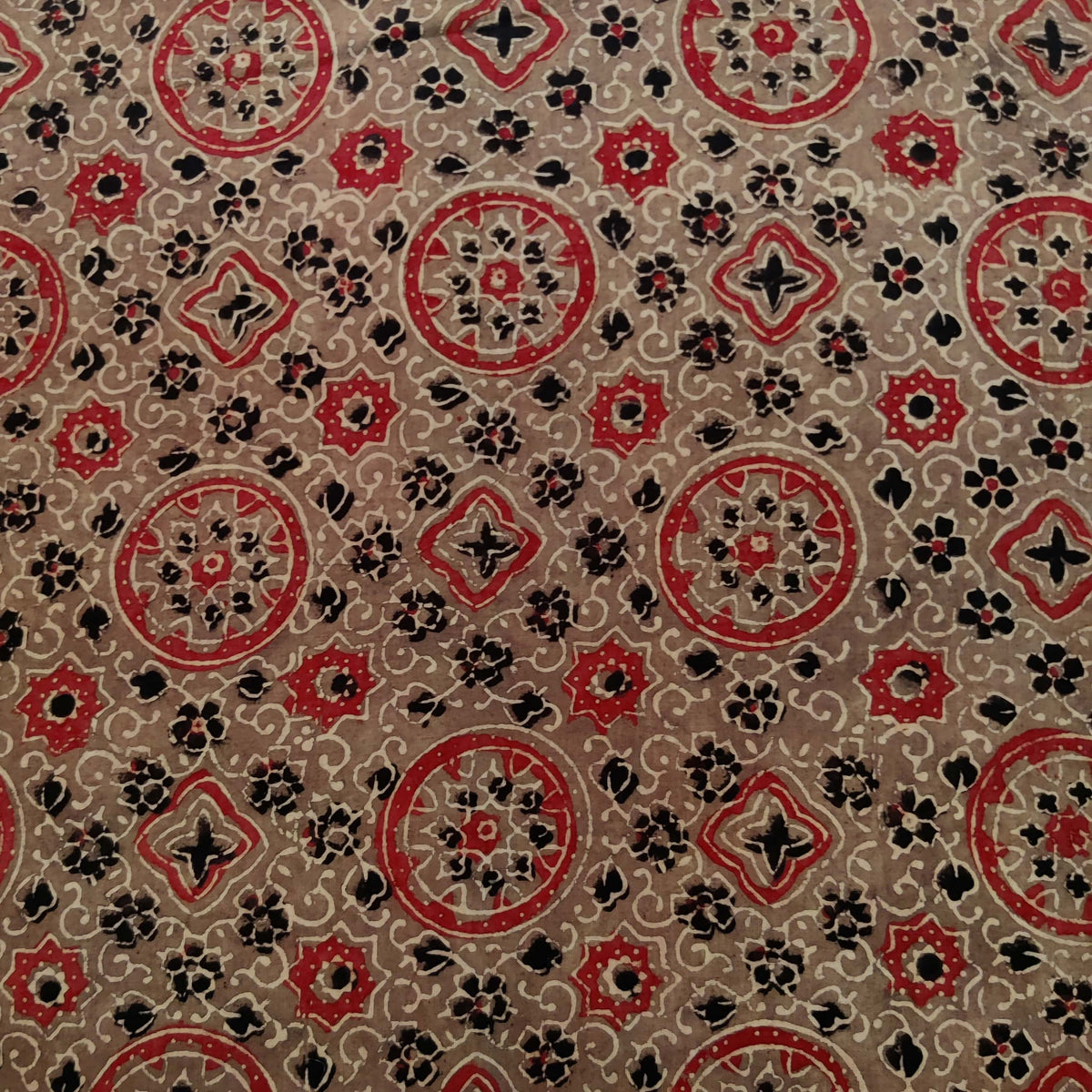 Ajrak Fabrics – Buy Online Ajrak Fabrics, Ajrak Cotton Hand Block Print ...