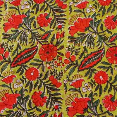 Jaipuri, Mughal , Jaal, Rapid Hand Block Print Cotton Fabrics Online ...