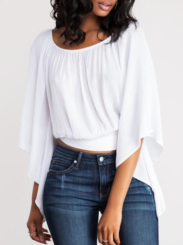 batwing sleeve top