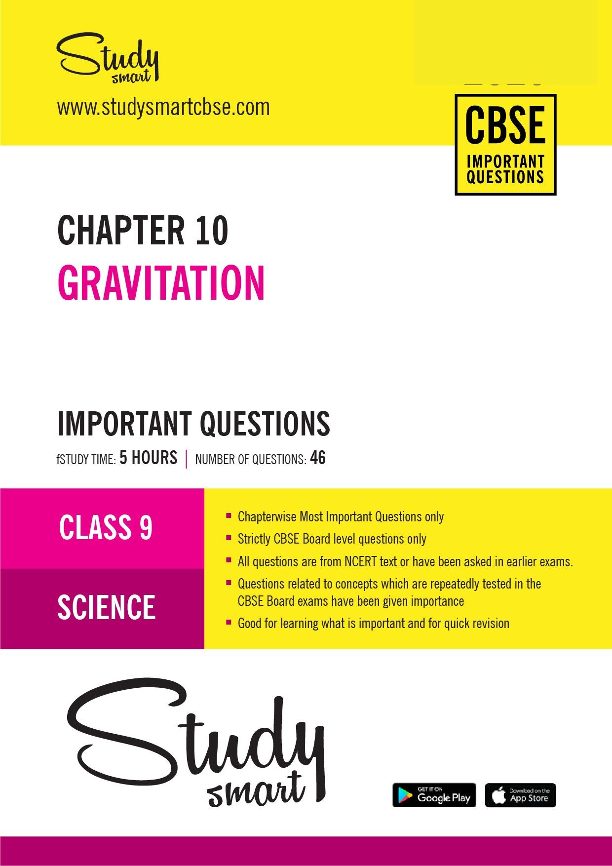 Class 9 Science Chapter 10 Gravitation Most Important Questions