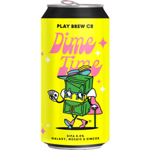 Play Brew Co - Dime Time - DIPA - 440ml Can - BeerCraft of Bath