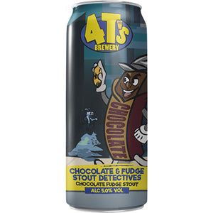 4Ts Brewery - Chocolate & Fudge Stout Detectives - 440ml Can - BeerCraft of Bath