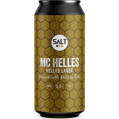 Salt Beer Factory - MC Helles - Helles Lager - 440ml Can - BeerCraft of Bath