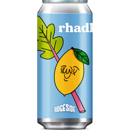 Ridgeside Brew Co - Rhadler - Rhubarb & Lemon Radler - 440ml Can - BeerCraft of Bath