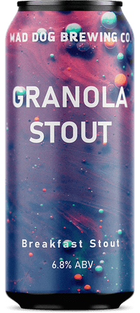 Mad Dog Brewing - Granola Stout - Breakfast Stout - 440ml Can - BeerCraft of Bath