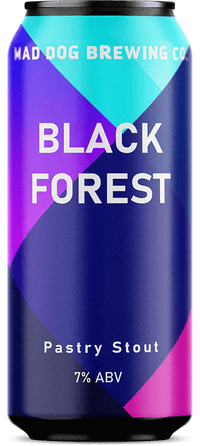 Mad Dog Brewing - Black Forest - Pastry Stout - 440ml Can - BeerCraft of Bath
