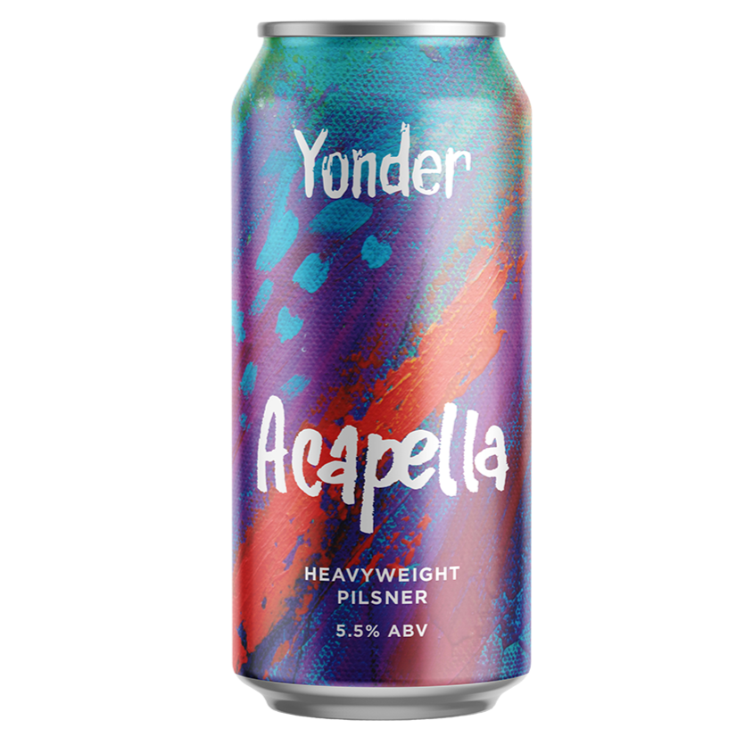 Yonder Brewing - Acapella - Heavyweight Pilsner - 440ml Can - BeerCraft of Bath
