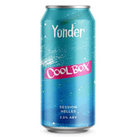 Yonder Brewing - Coolbox - Session Helles Lager - 440ml Can - BeerCraft of Bath