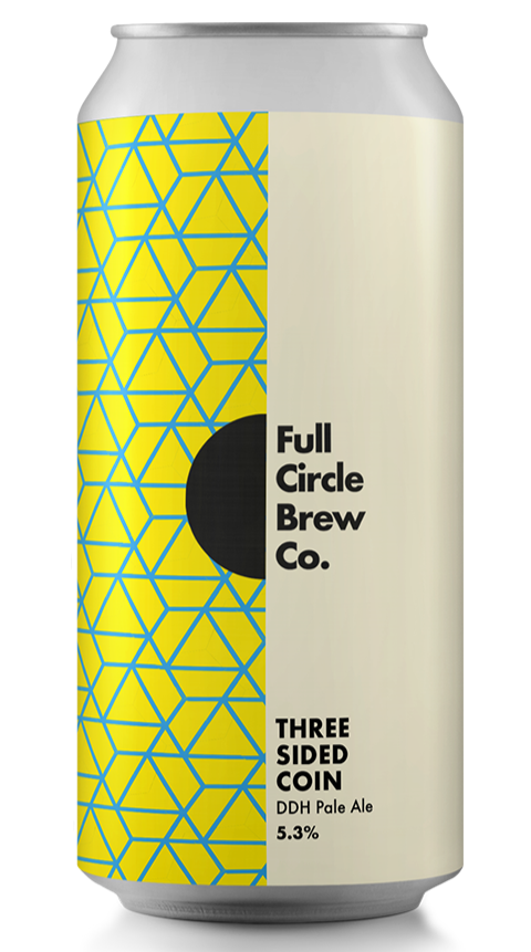 Full Circle Brew Co - Three Sided Coin - DDH Pale Ale - 440ml Can - BeerCraft of Bath