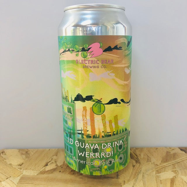 Electric Bear Brewing - Id Guava Drink Werrrd! - American Pale Ale - 440ml Can - BeerCraft of Bath