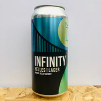 Bristol Beer Factory - Infinity - Helles Lager - 440ml Can - BeerCraft of Bath