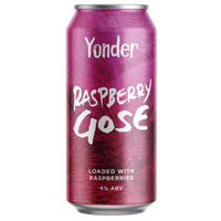 Yonder Brewing - Raspberry Gose - 440ml Can - BeerCraft of Bath