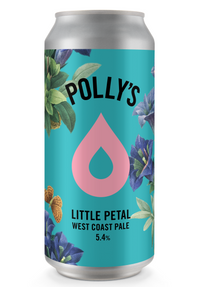 Pollys Brew Co - Little Petal - West Coast Pale  440ml Can - BeerCraft of Bath