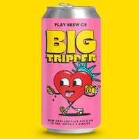 Play Brew Co - Big Tripper - New England Pale Ale - 440ml Can - BeerCraft of Bath