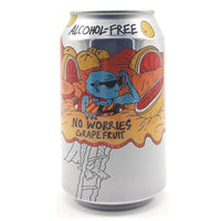 Lervig - No Worries Grapefruit - Alcohol Free IPA - 330ml Can - BeerCraft of Bath