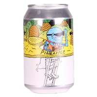 Lervig - No Worries Pineapple - Alcohol Free IPA - 330ml Can - BeerCraft of Bath