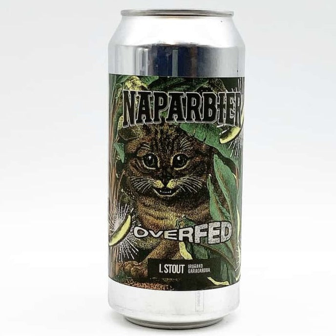 Naparbier - Overfed - Imperial Stout - 440ml Can - BeerCraft of Bath