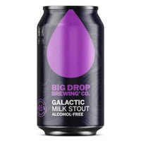 Big Drop Brewing Co - Galactic Milk Stout - Alcohol Free - 330ml Can - BeerCraft of Bath