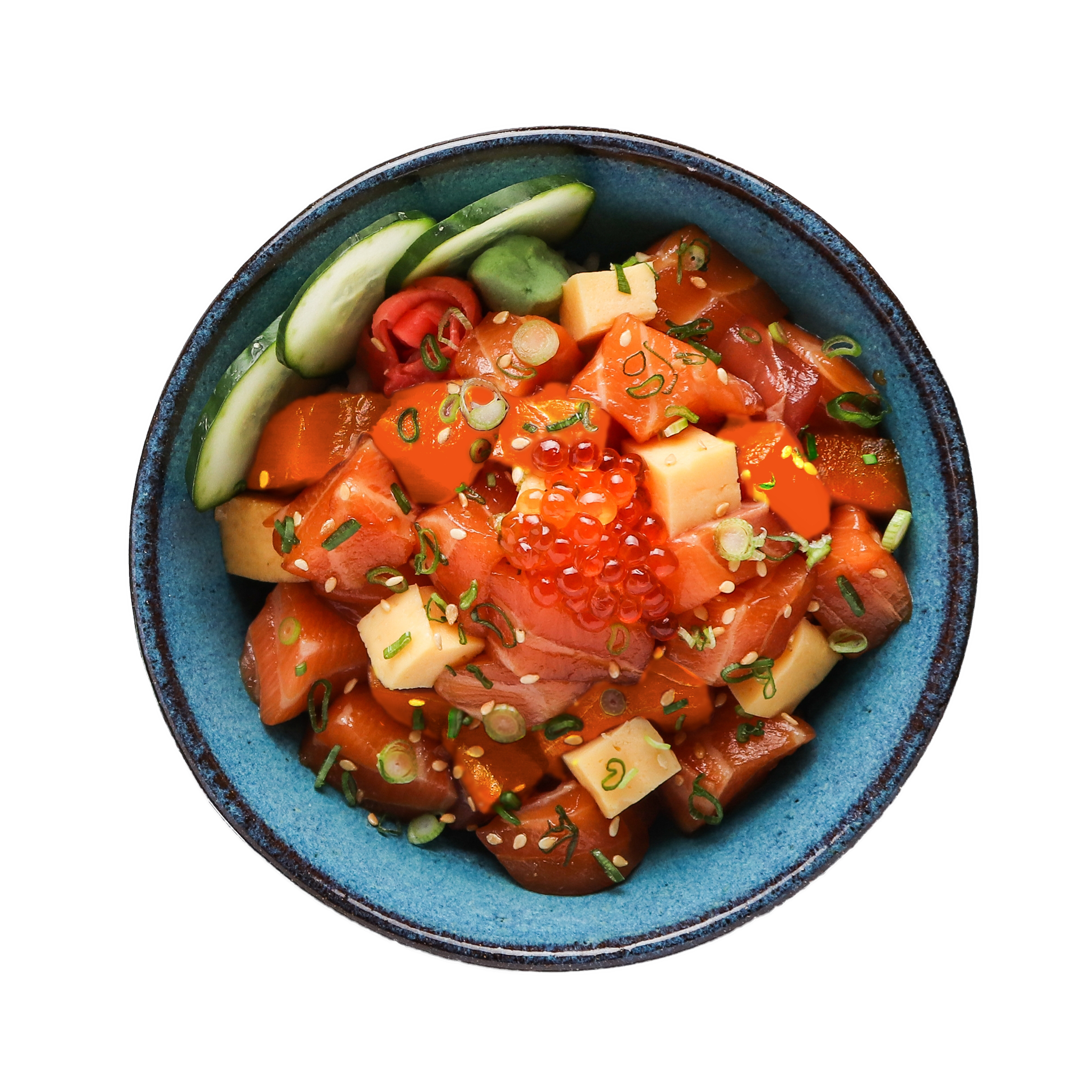 chirashi salmon