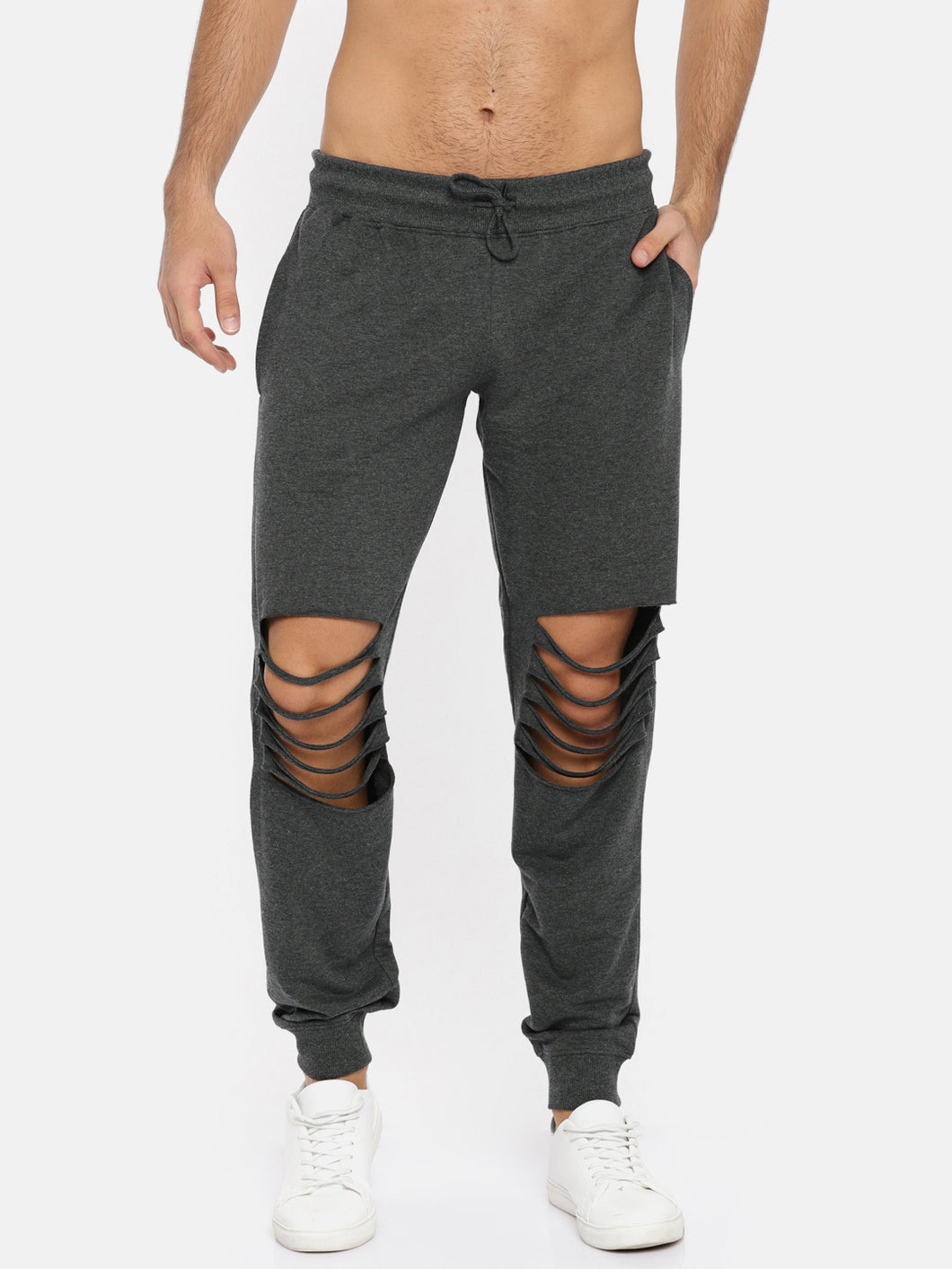 ripped joggers mens