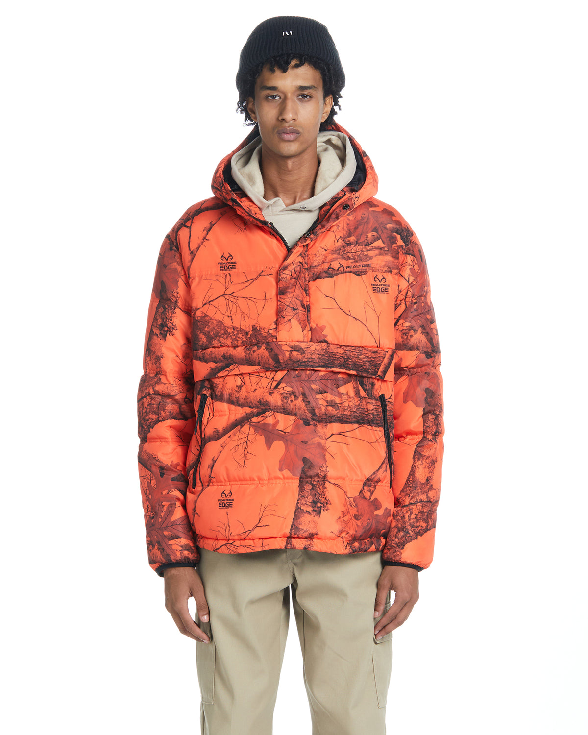 Realtree EDGE® Anorak Puffer - Orange Camo