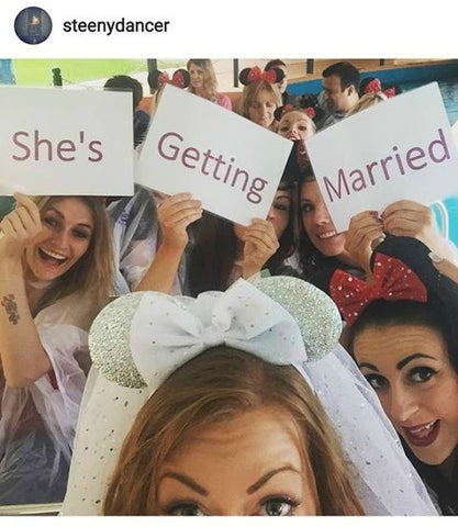 shes getting married disney hen party goals inspo