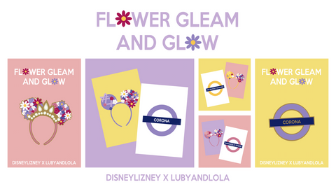 FLOWER GLEAM AND GLOW DISNEYLIZNEY LUBYANDLOLA KICKSTARTER