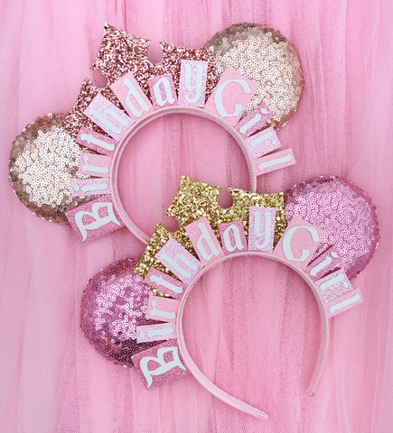 Sleeping beauty disney  birthday headband 