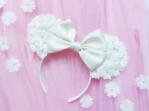 diy floral minnie ears