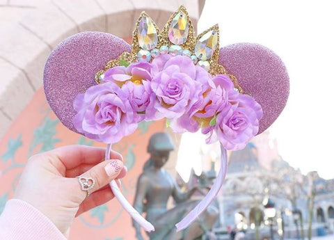 disney headbands disney ears rapunzel princess crown headband lubyandlola ears emmasallyh