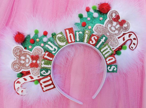 gingerbread mickey headband uk