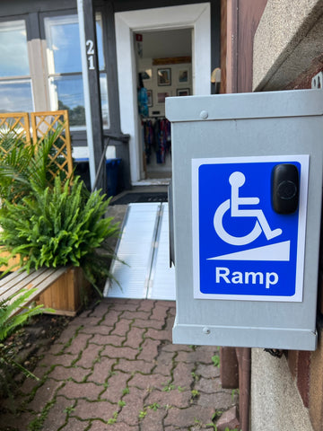 Wheelchair Accessible Side Entrance